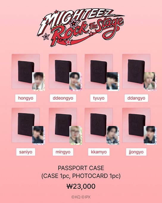 [PRECOMMANDE] PROTEGE PASSEPORT MIGHTEEZ x ROCKTEEZ