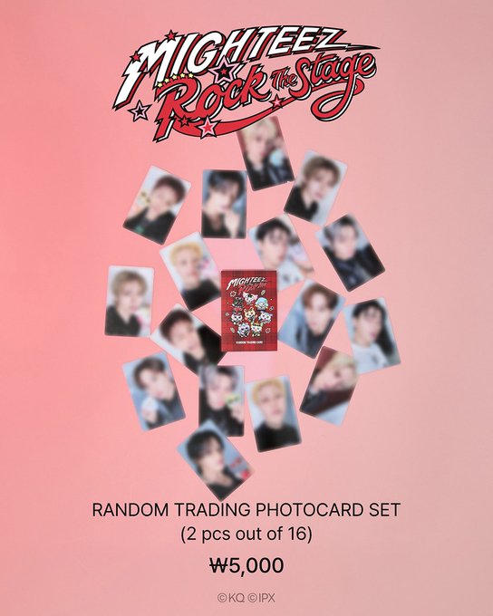 [PRECOMMANDE] TRADING CARD PACK MIGHTEEZ x ROCKTEEZ