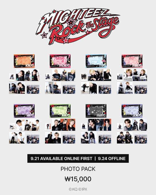 [PRECOMMANDE] PHOTO PACK ROCKTEEZ