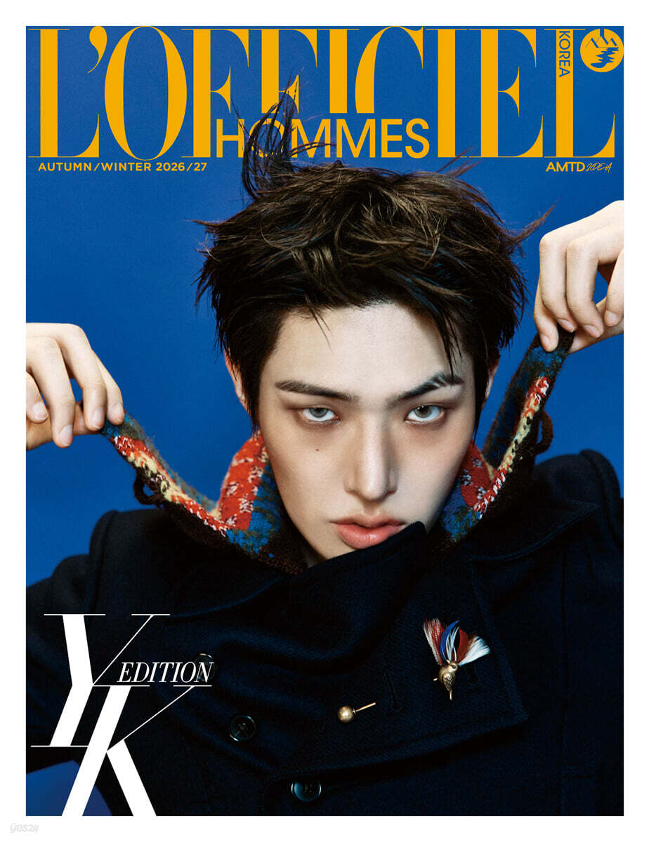 [PRECOMMANDE] L'OFFICIEL HOMME (Semestriel): F/W [2026] Couverture : ATEEZ Mingi