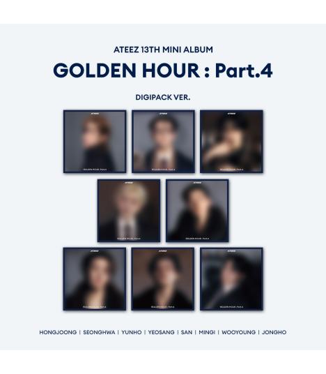 ATEEZ - GOLDEN HOUR PART.4 (DIGIPACK Ver.)