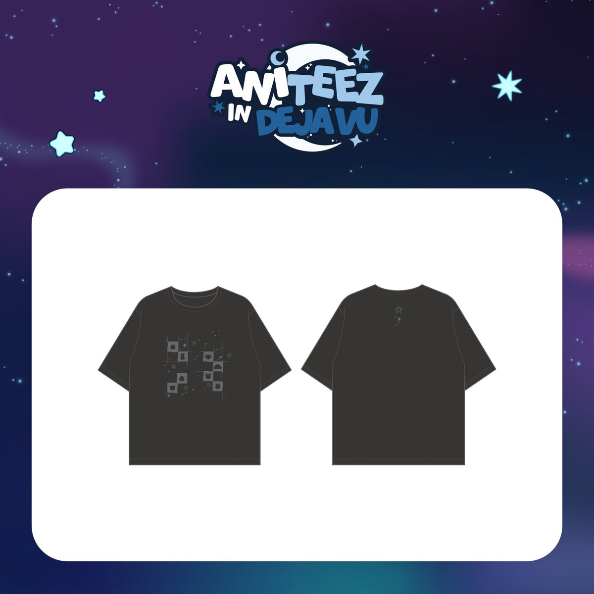 ATEEZ X ANITEEZ POP-UP [ANITEEZ IN DEJA VU] MD 09. Short Sleeve T-shirt