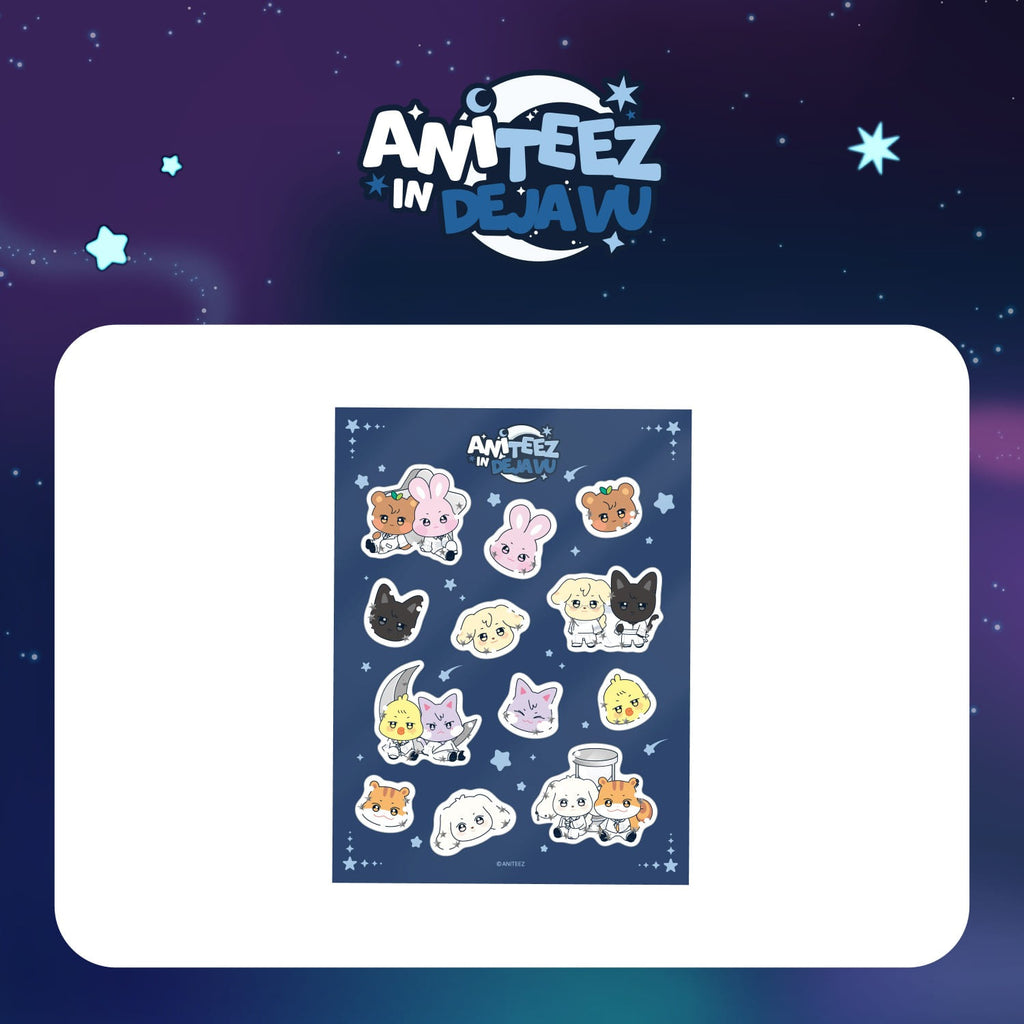 ATEEZ X ANITEEZ POP-UP [ANITEEZ IN DEJA VU] MD 12. Water 3D Sticker