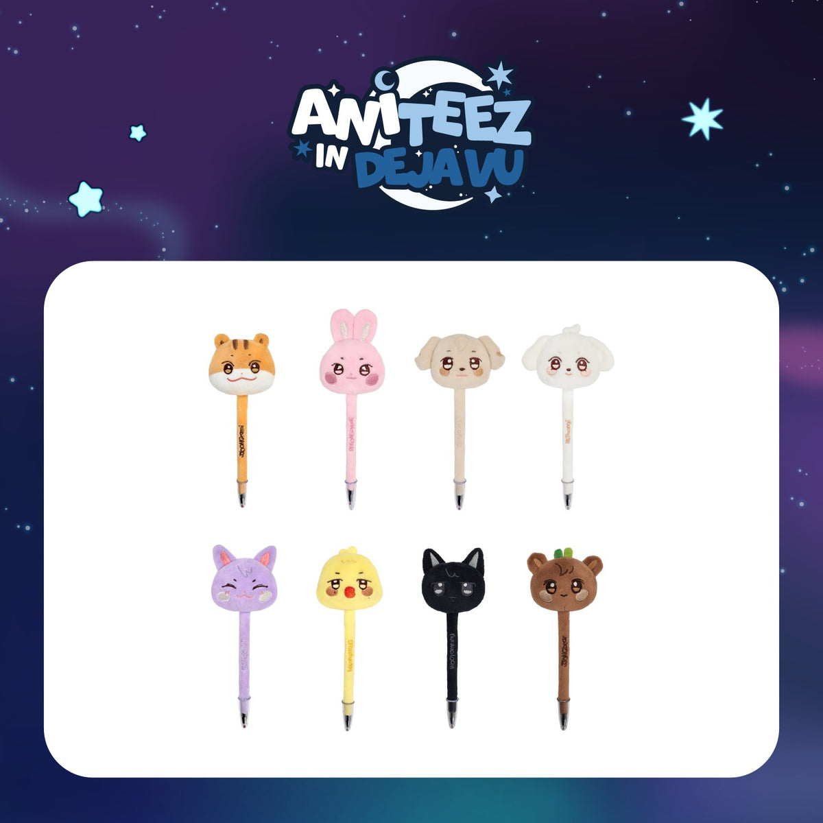 ATEEZ X ANITEEZ POP-UP [ANITEEZ IN DEJA VU] MD 10. Plush Ball Pen