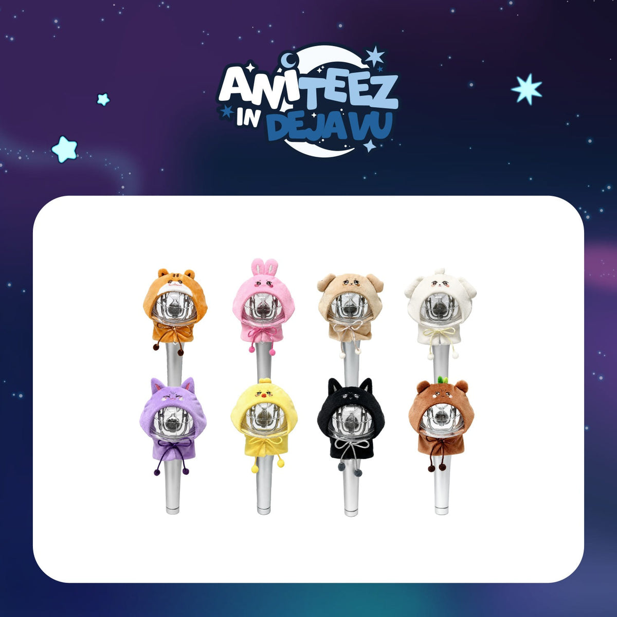 ATEEZ X ANITEEZ POP-UP [ANITEEZ IN DEJA VU] MD 04. Light Stick Cover