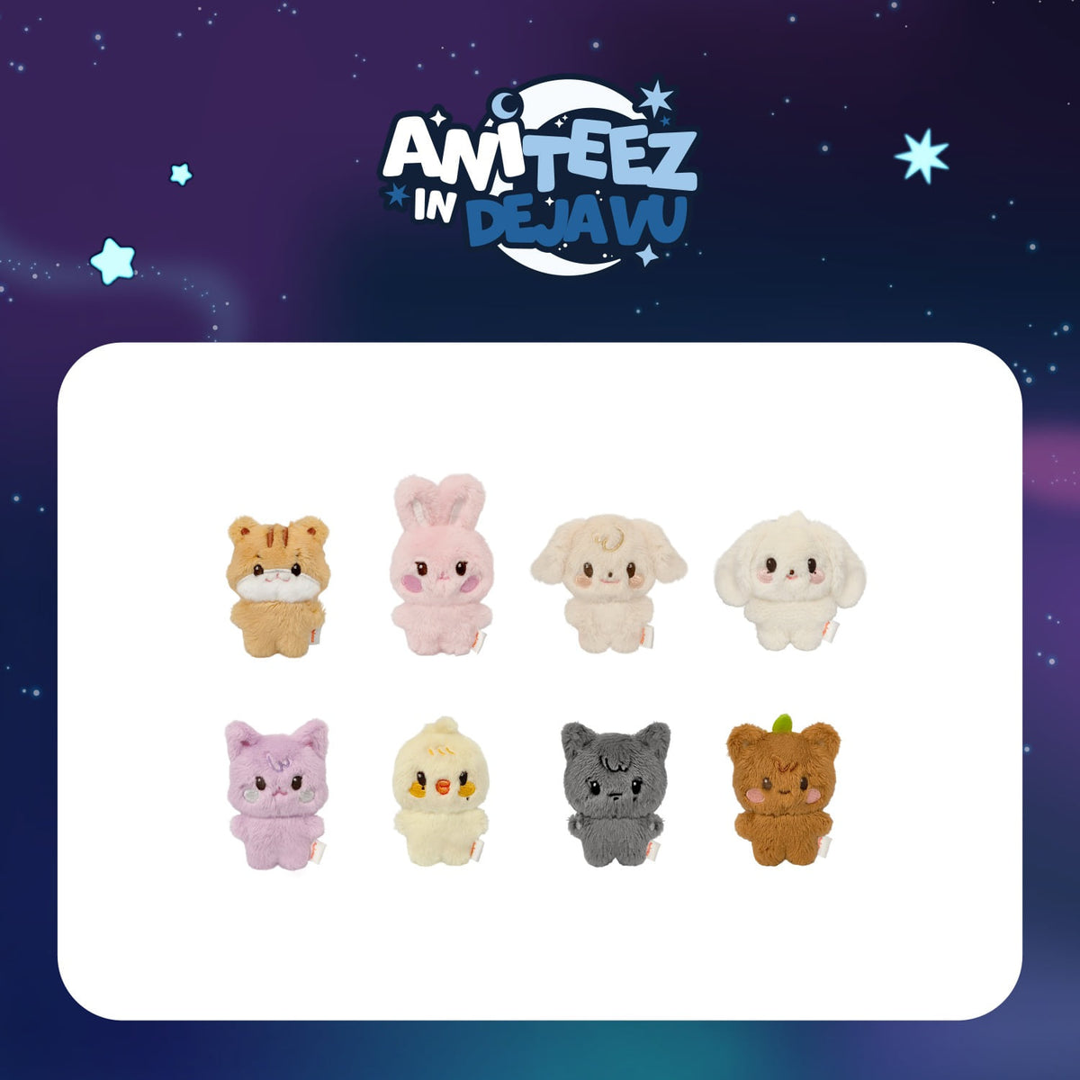 ATEEZ X ANITEEZ POP-UP [ANITEEZ IN DEJA VU] MD 01. Tiny Aniteez Mini Doll